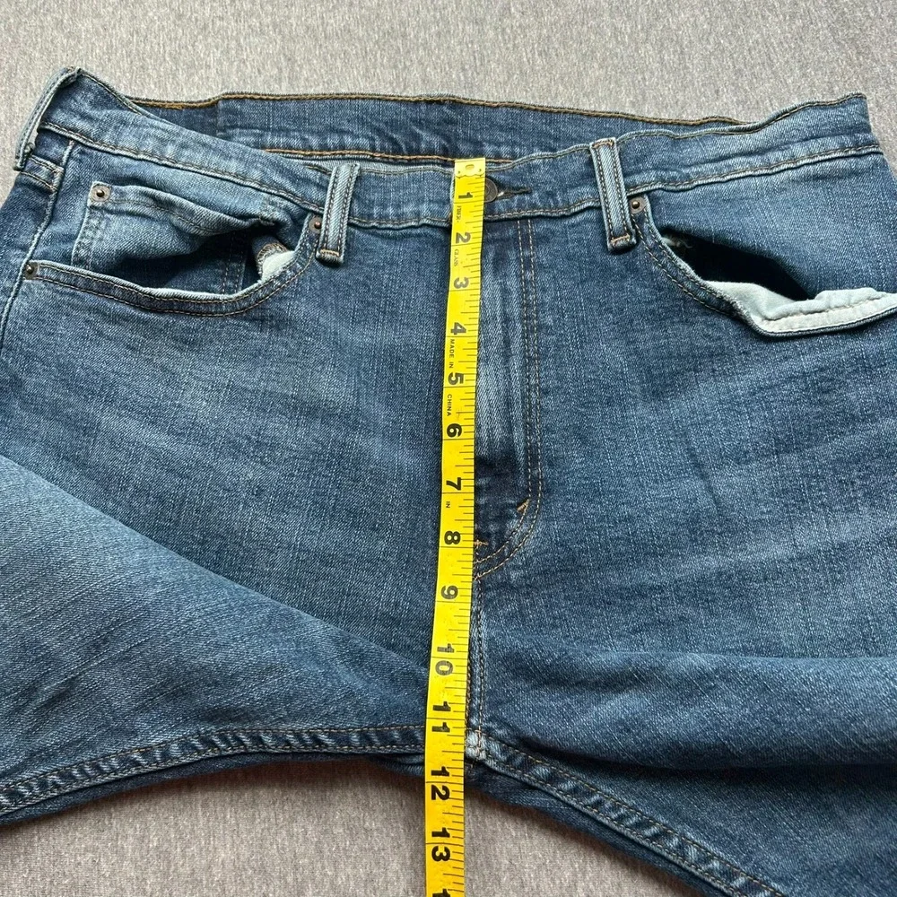 Levi's 505 Straight Leg Jeans Mens 34x31 Blue‎ Denim Pants Classic Red Tab